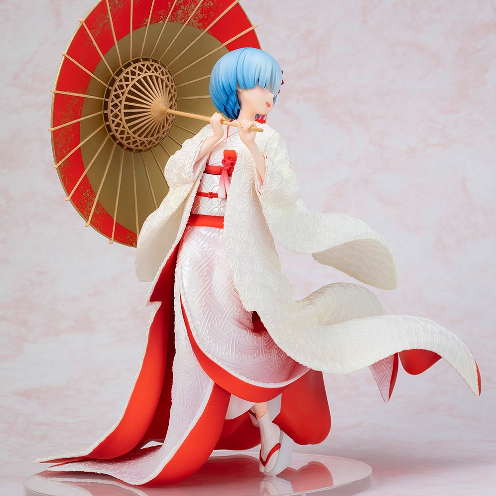 Mô hình chính hãng PVC Scale - Re:Zero kara Hajimeru Isekai Seikatsu - Rem - F:Nex - 1/7 - Shiromuku (FuRyu)