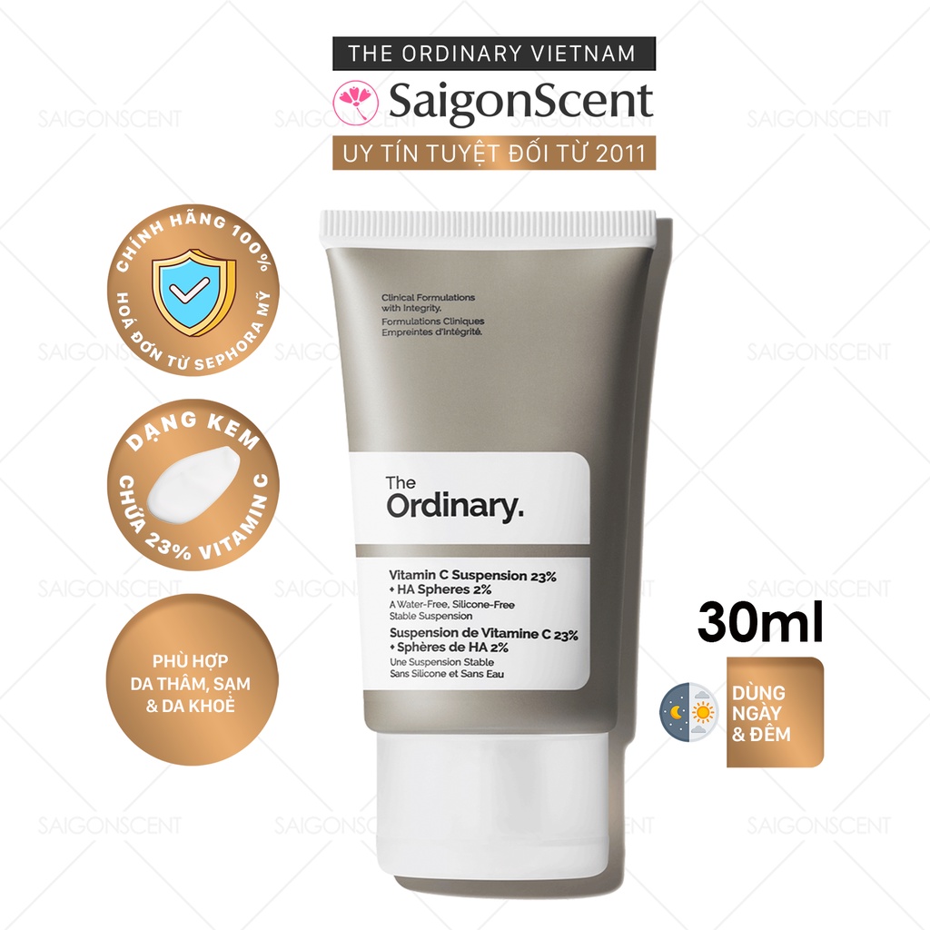 Kem dưỡng sáng da Vitamin C Suspension 23% + HA Spheres 2%