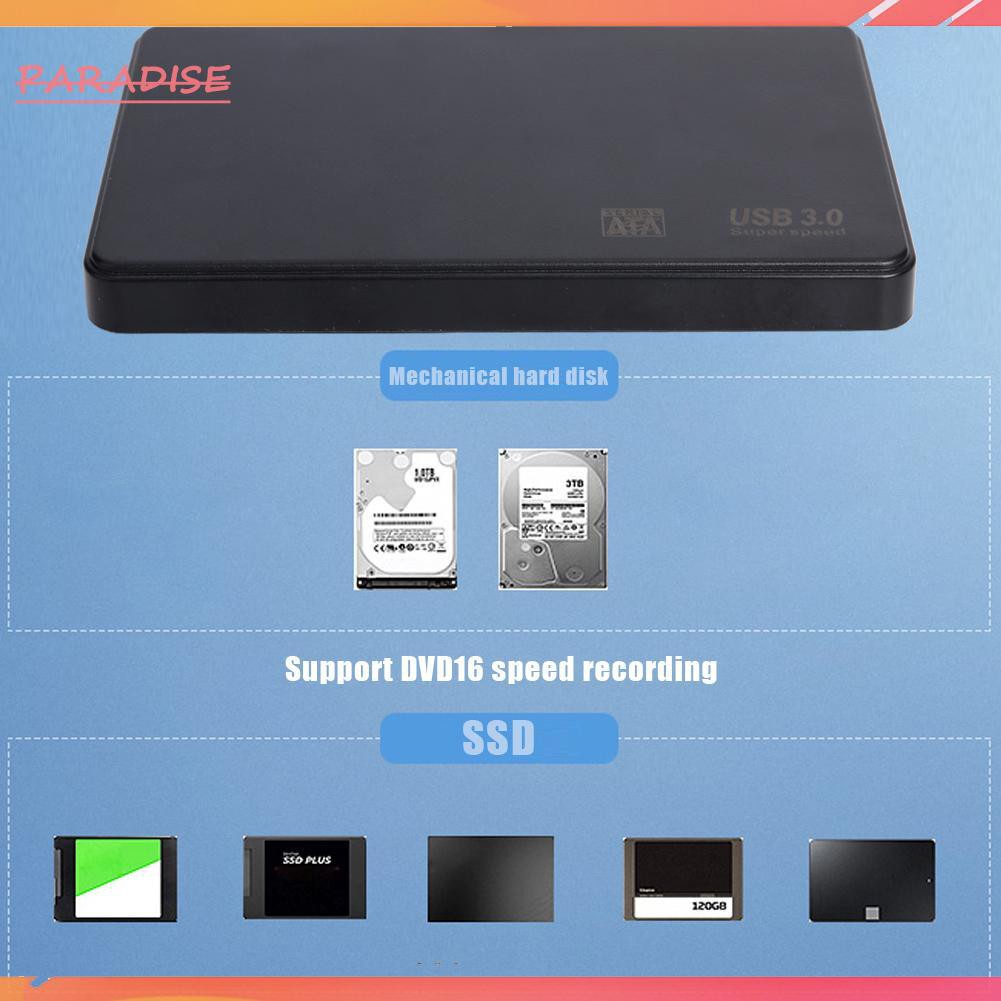 Hộp Đựng Ổ Cứng Ngoài Ssd Hdd Chuyển Đổi 1 2.5 Inch Usb3.0 Sang Sata3 Hỗ Trợ 8tb Ốp | BigBuy360 - bigbuy360.vn