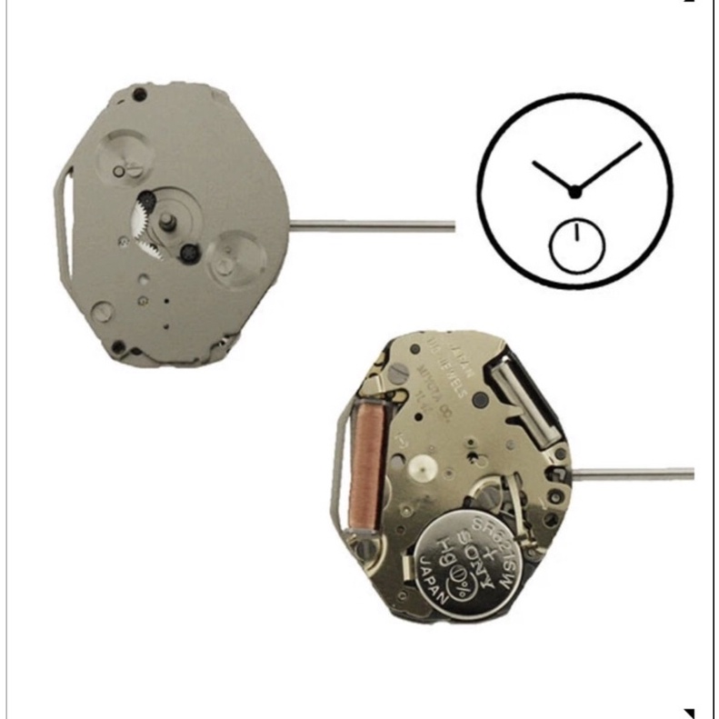 Máy đồng hồ kim rốn ronda 1064 1069 1L45