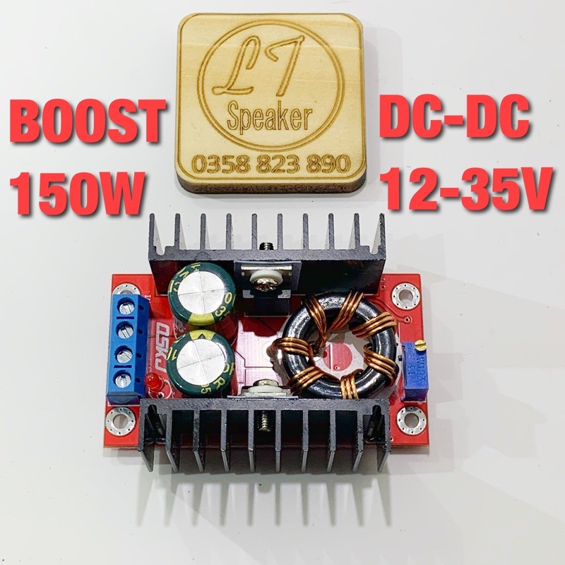 Mạch tăng áp BOOST 150W DC-DC Max 35V