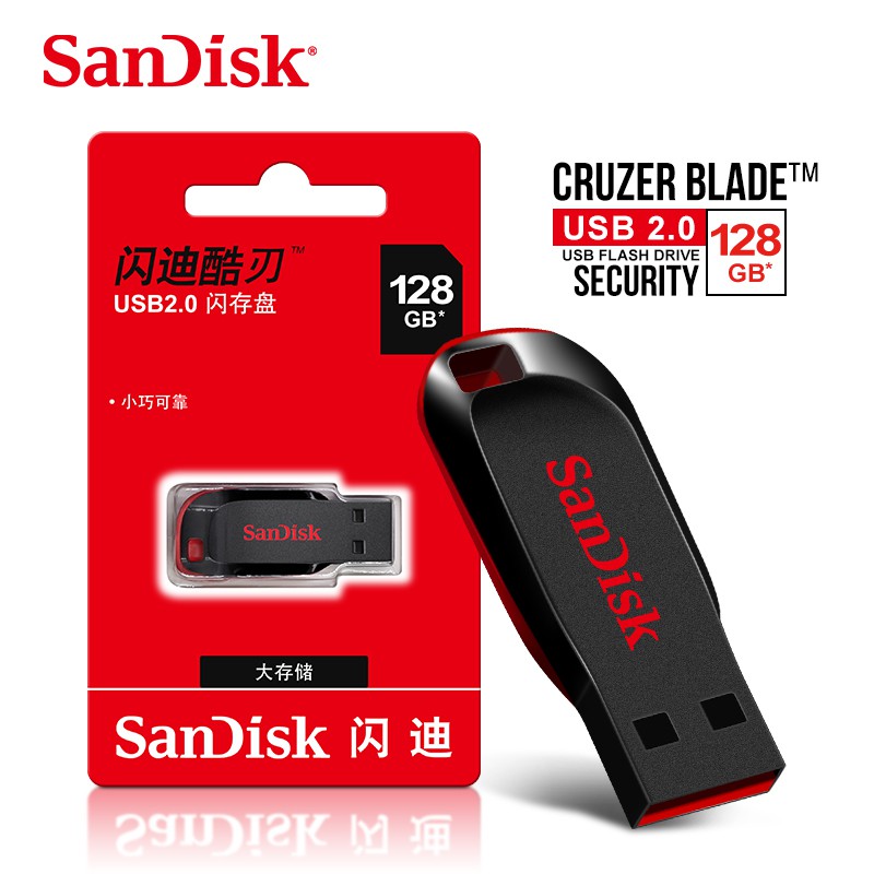 Usb 2.0 Flashdisk Sandisk Cruzer Blade Cz50 16gb