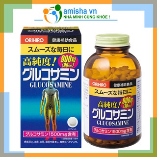 Viên Uống Glucosamine Orihiro 1500mg Của Nhật, 900 Viên - Xương Khớp Khỏe