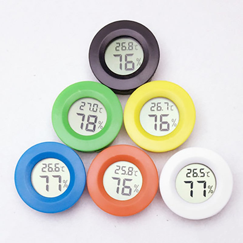 Mini Digital LCD Pet Temperature Humidity Meter Thermometer Hygrometer KNTR