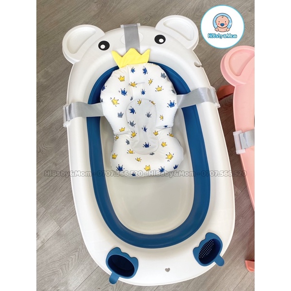 CHẬU TẮM GẤP GỌN KÈM PHAO GẤU