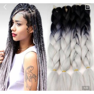 Bím tóc omber làm dreadlock, box braid, tóc nối