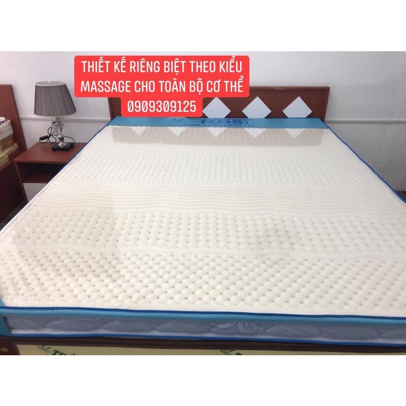 Nệm cao su thiên nhiên ROSI MASSAGE THẮNG LỢI đủ kích thước