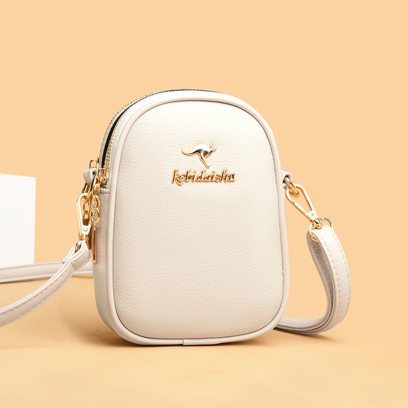 Túi Đeo Chéo Da Bò Mini Thời Trang Cho Nữ Dễ Phối Đồ