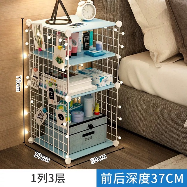 [RẺ NHẤT SHOPEE] KỆ TỦ GHÉP LƯỚI SẮT ĐA NĂNG GIÁ SIÊU RẺ - BÁN THEO TẤM SIZE 35x35cm. TẶNG KÈM CHỐT GẮN