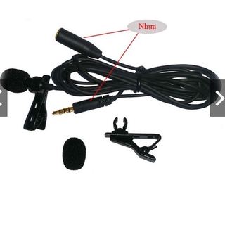 Micro cài áo 4 khấc dùng cho điện thoại (BH 3th)