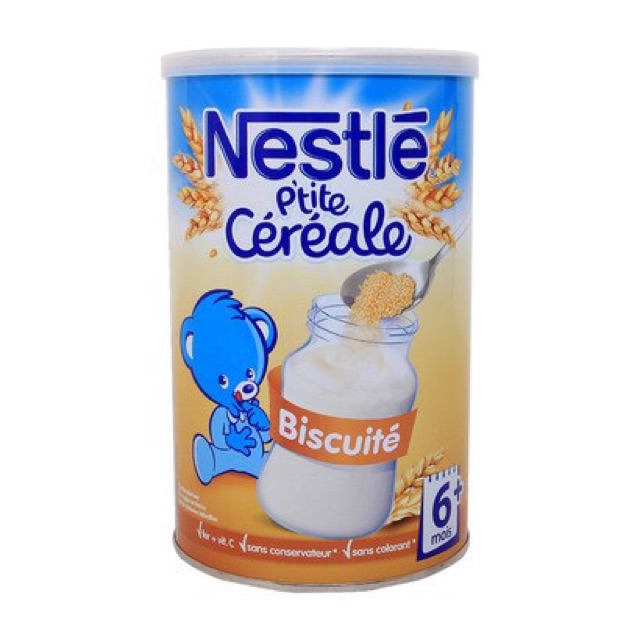 Bột pha sữa Nestle 6M+ vị vanille loại 400g - Bột lắc sữa Nestle