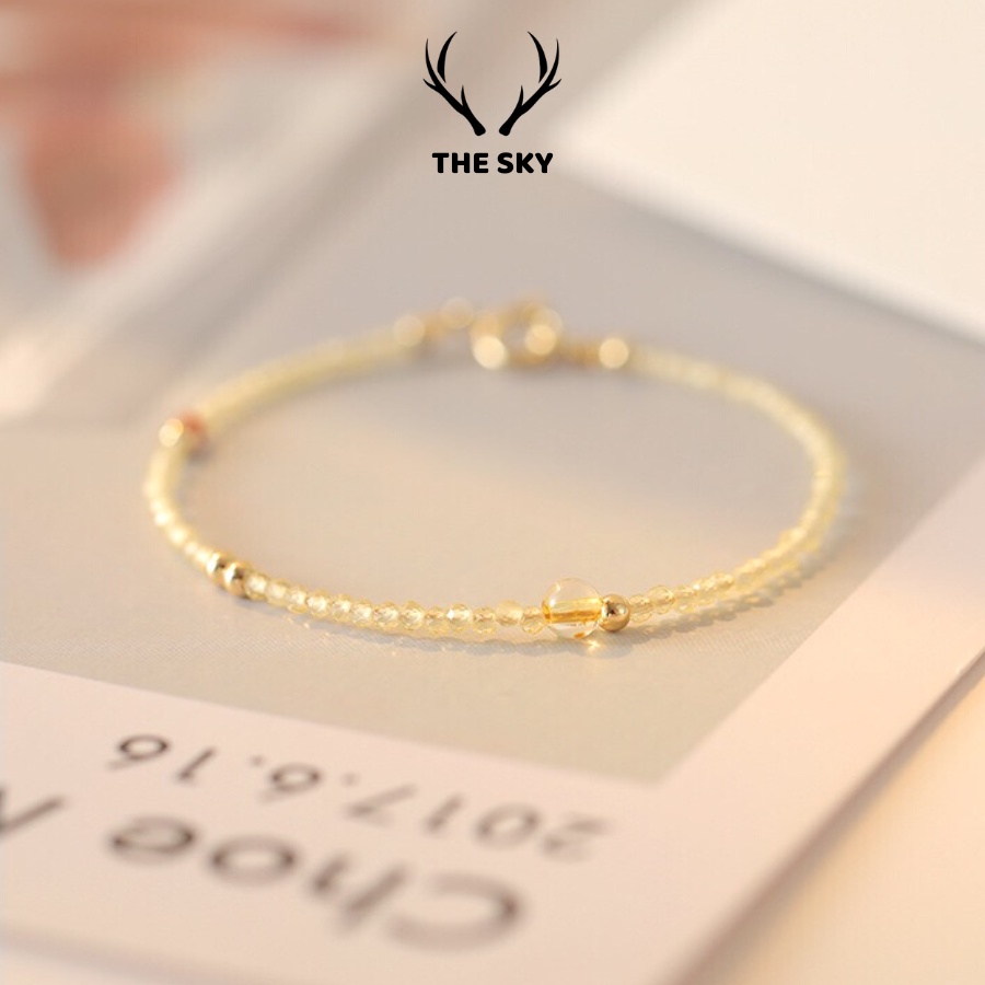 Vòng tay nữ đá Tourmaline phong thuỷ đem lại may mắn, giúp cân bằng năng lượng, tốt cho sức khỏe chủ nhân