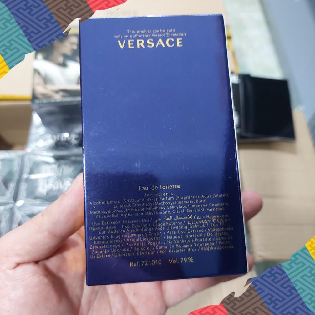 NƯỚC HOA VERSACE DYLAN BLUE EDT 100ML ,DẦU THƠM NAM TÍNH