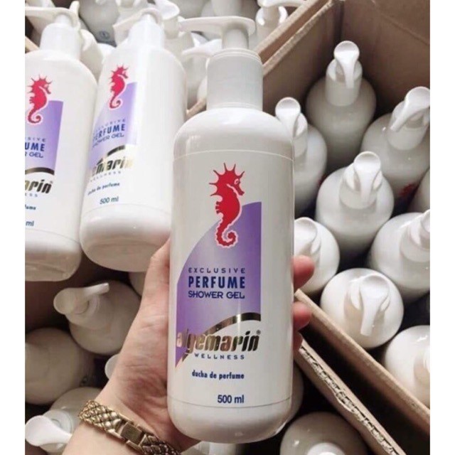 Sữa tắm trắng da ALGEMARIN Exclusive Perfume Shower Gel 300ml/600ml - Sữa tắm nữ