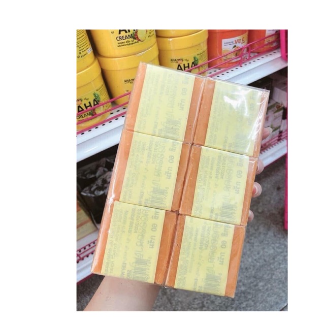 COMBO 12 BÁNH XÀ PHÒNG CAM NGHỆ