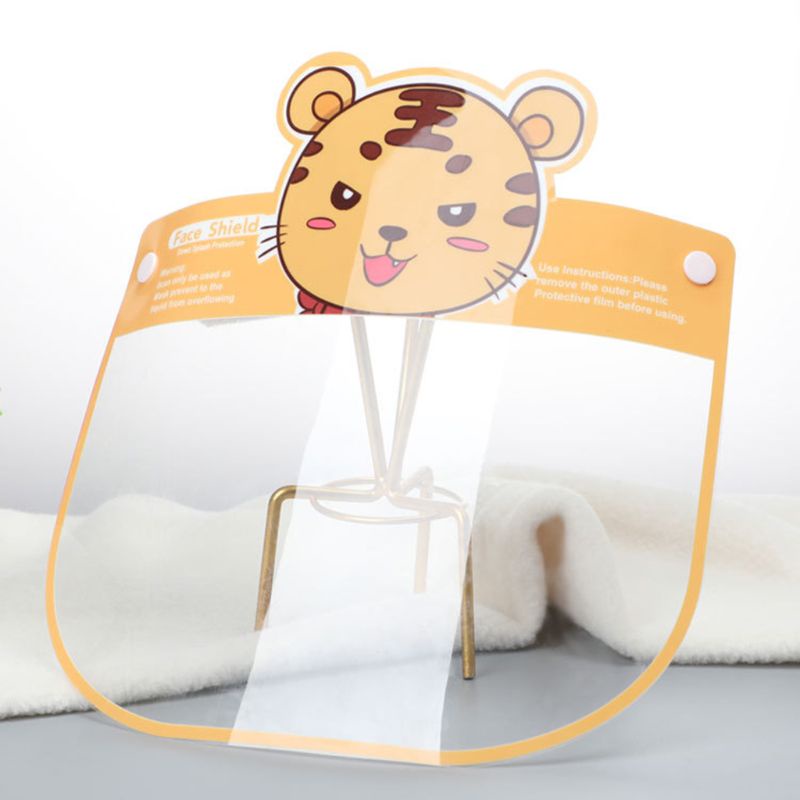 Tấm Chắn Trong Suốt Co Giãn Thoáng Khí Bảo Vệ Mặt Chống Sương Mù Cho Bé