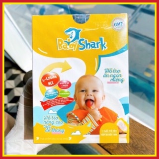 [ TẶNG 5 GÓI + CỐM CANXI+ ĐỒ CHƠI ] BABY SHARK❤️ Dành cho trẻ biếng ăn, giúp bé ăn ngon , tăng sức đề kháng