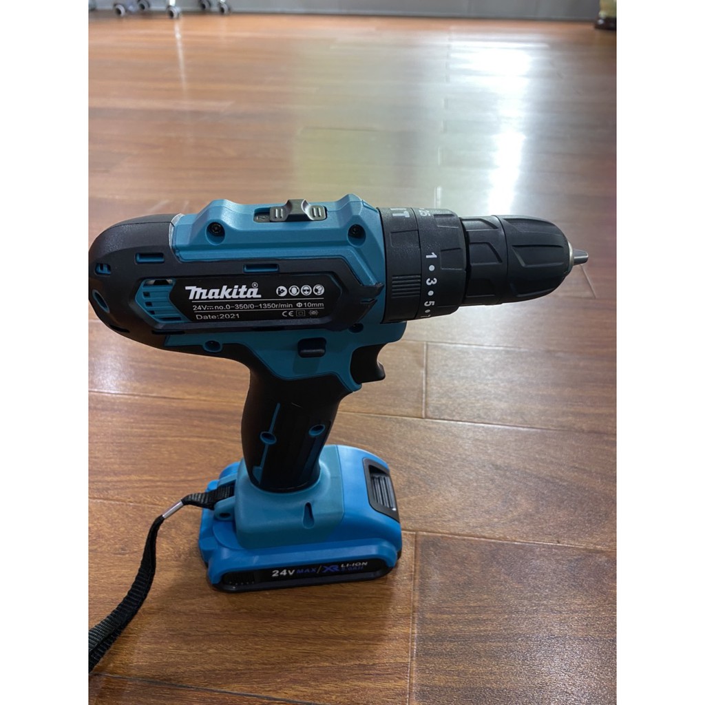 Máy khoan pin Makita 24v 3 chức năng-có khoan búa