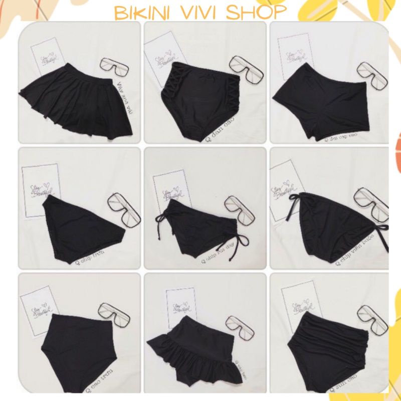 Quần Bơi Nữ, Quần Bikini Lẻ Đi Biển Nhiều Mẫu - Hàng mới về