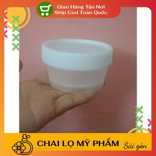 Hủ Đựng Kem ❤ SIÊU RẺ ❤ Hũ Ly Thái 50g chiết mỹ phẩm , phụ kiện du lịch