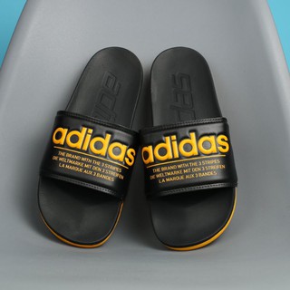 [Hoàn tiền nếu không chất lượng]Dép adidas thể thao nmd chữ vàng