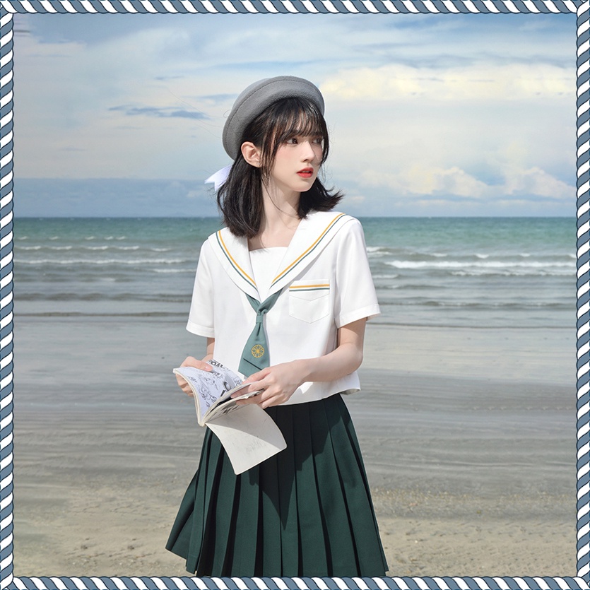 [Trọng Xuân 24] Tiểu Hòa Diệp – Set đồng phục Seifuku Sailor tay ngắn