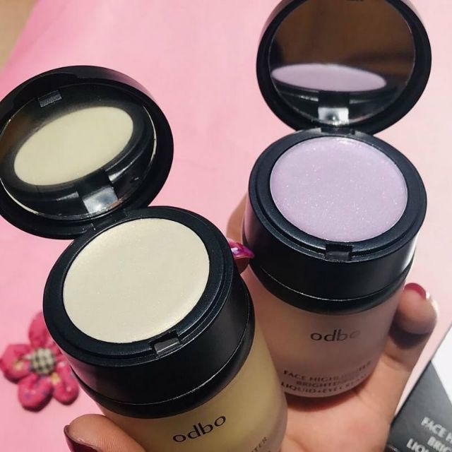 Kem lót kiêm bắt sáng Odbo Face Highlight Brighten Thái Lan OD410 (30ml kem lót + 2g sáp mắt) | BigBuy360 - bigbuy360.vn