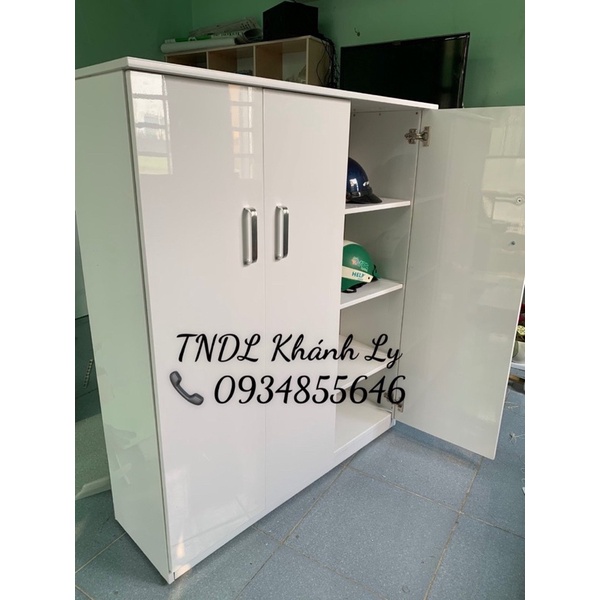 Tủ giày dép nhựa đài loan ngang 105 cao 1m23