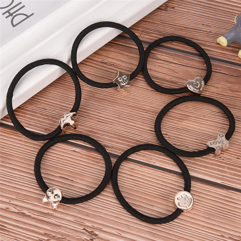 Set 10 dây cột tóc GJCUTE co dãn cho nữ