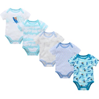 Combo 5 bộ bodysuit bé trai và gái ( hình ngẫu nhiên )