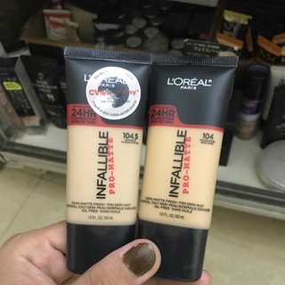 KEM NỀN  INFALLIBLE PRO-MATTE 24HR FOUNDATION