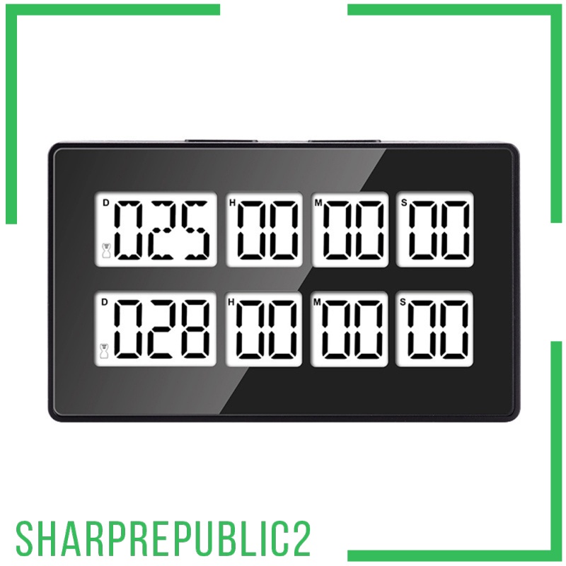 Kitchen Countdown Timer Hatching Cooking Fitness Exam Clock Magnetic Back