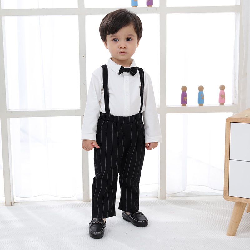 Set sơ mi công tử bé trai Hàn Quốc áo sơ mi cho bé trai 8-18kg Tunkid chất cotton phong cách sành điệu