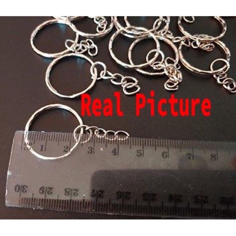 50 khoen móc khoá đường kính 2,5cm