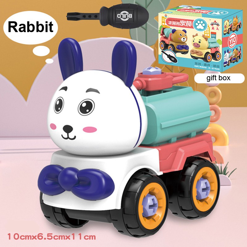 Bộ đồ chơi xe công trường cho bé
