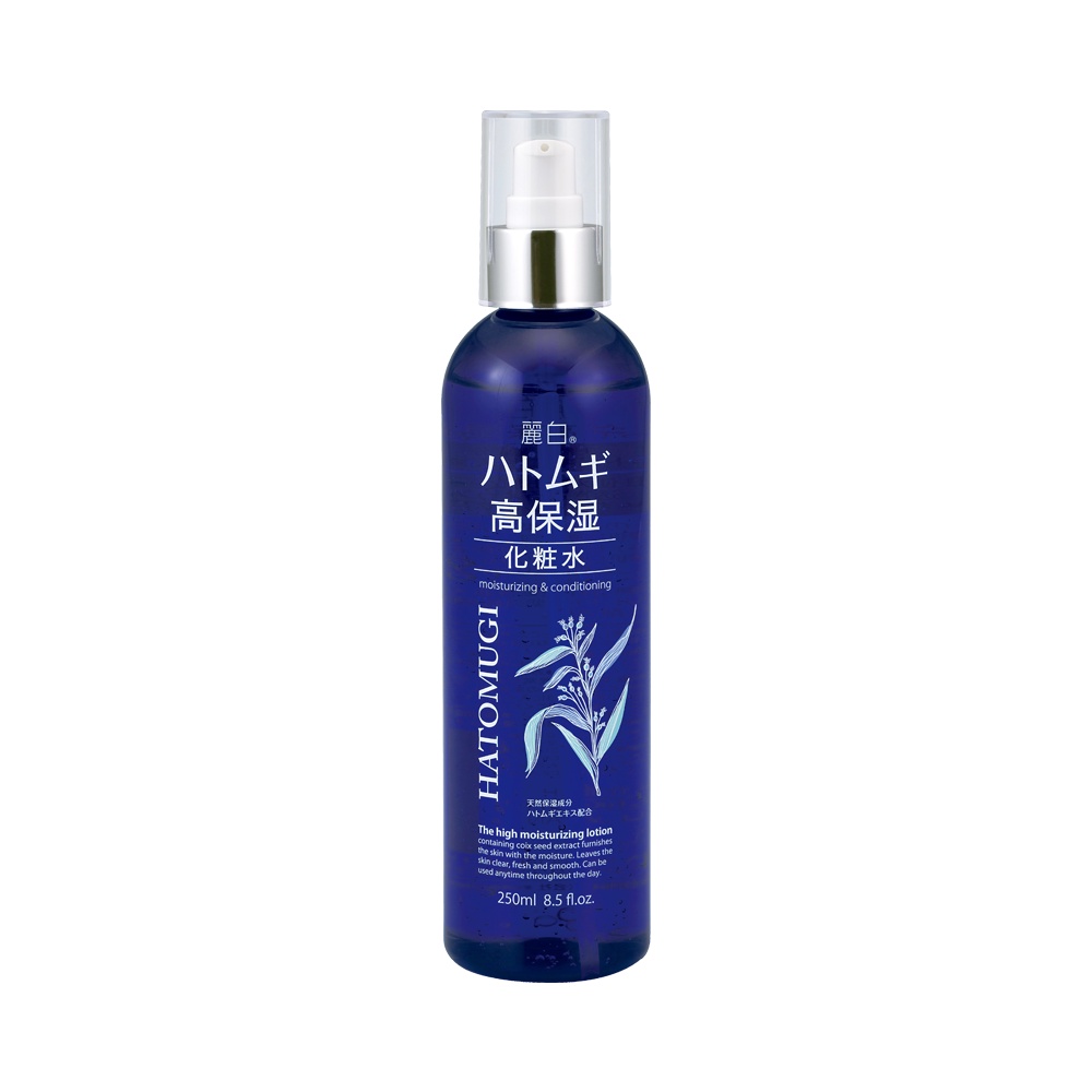 Nước Hoa Hồng Ý Dĩ Dưỡng Ẩm Sâu, Làm Trắng Da Reihaku Hatomugi High Moisturizing Lotion (250ml)