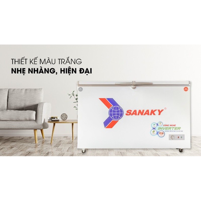 Tủ đông Sanaky inverter 280 lít VH-4099W3