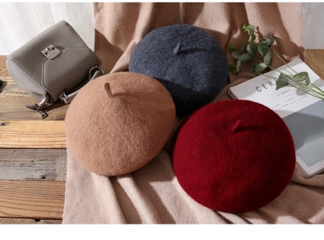 [Mã WASALE27 giảm 15% đơn 99K] Mũ Nồi Dạ ❤️FREESHIP❤️ Giảm 10k Khi Nhập [ MU BERET ]️ Nón Beret Nữ Hàn | BigBuy360 - bigbuy360.vn