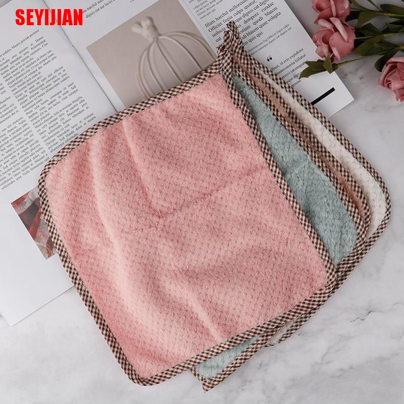 1 Khăn Lau Chén Đĩa Bằng Sợi Tre Chất Lượng Cao