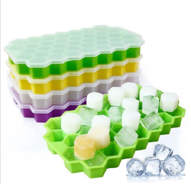 Khuôn Silicone Làm Đá 37 Ô