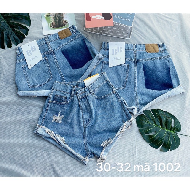 Quần jean nữ Bigsize in túi sau ảnh thật trải sàn