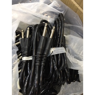 Dây jack 2 đầu 6 ly đen 1 mét