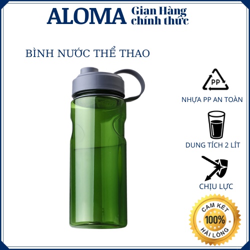 Bình nước thể thao 2 lít Fuguang FG-169 an toàn chơi thể thao đi du lịch, dã ngoại, câu cá