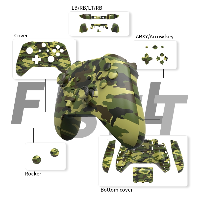 Dữ Liệu Vỏ Bọc Tay Cầm Chơi Game Không Dây xbox one