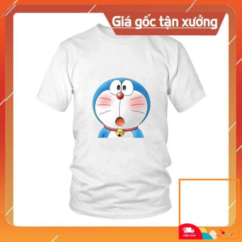 [SUPER HOT] [HOT] Áo thun thời trang in hình Mèo máy Doraemon giá rẻ Mẫu 4 (Đủ màu) [TREND]