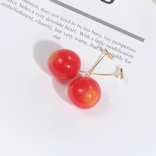 Đôi bông tai hình quả cherry dễ thương