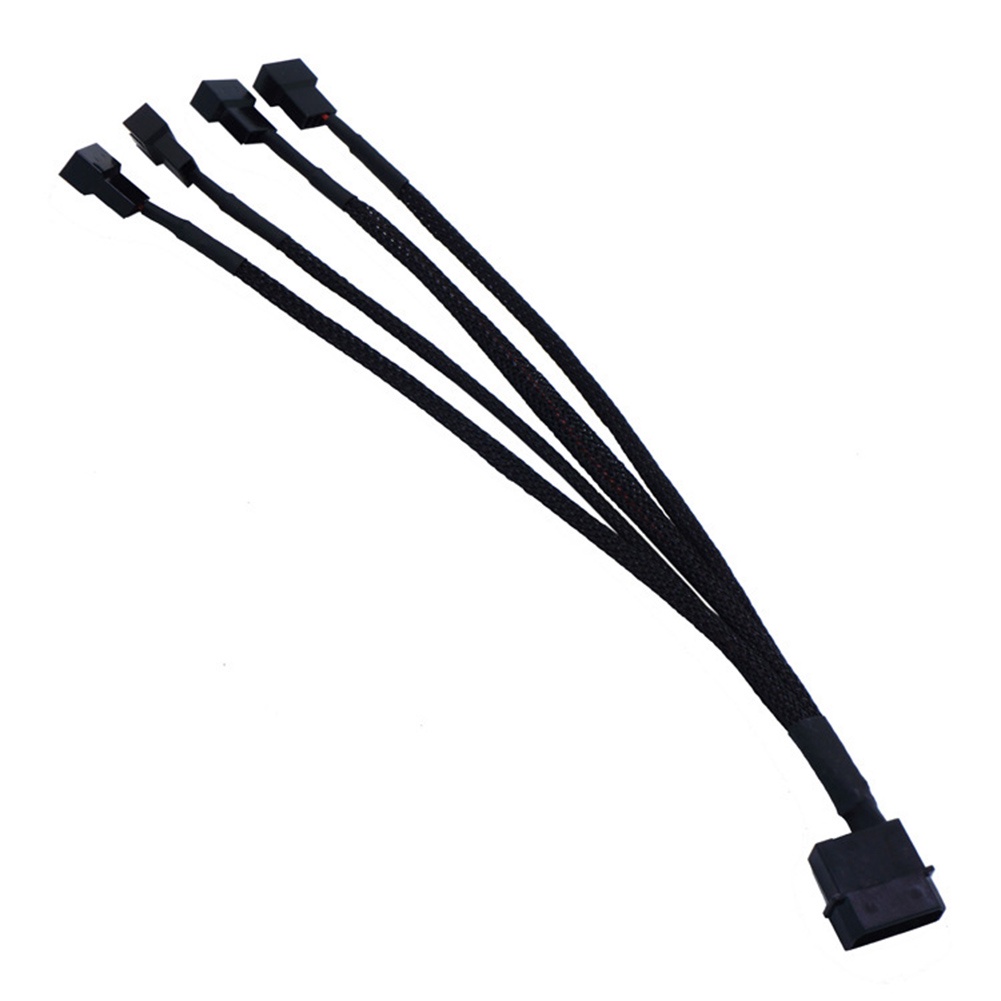 Dây Cáp Chuyển Đổi Nguồn Điện 4pin Sang 4 3 / 4pin Cho Quạt Tản Nhiệt Pc