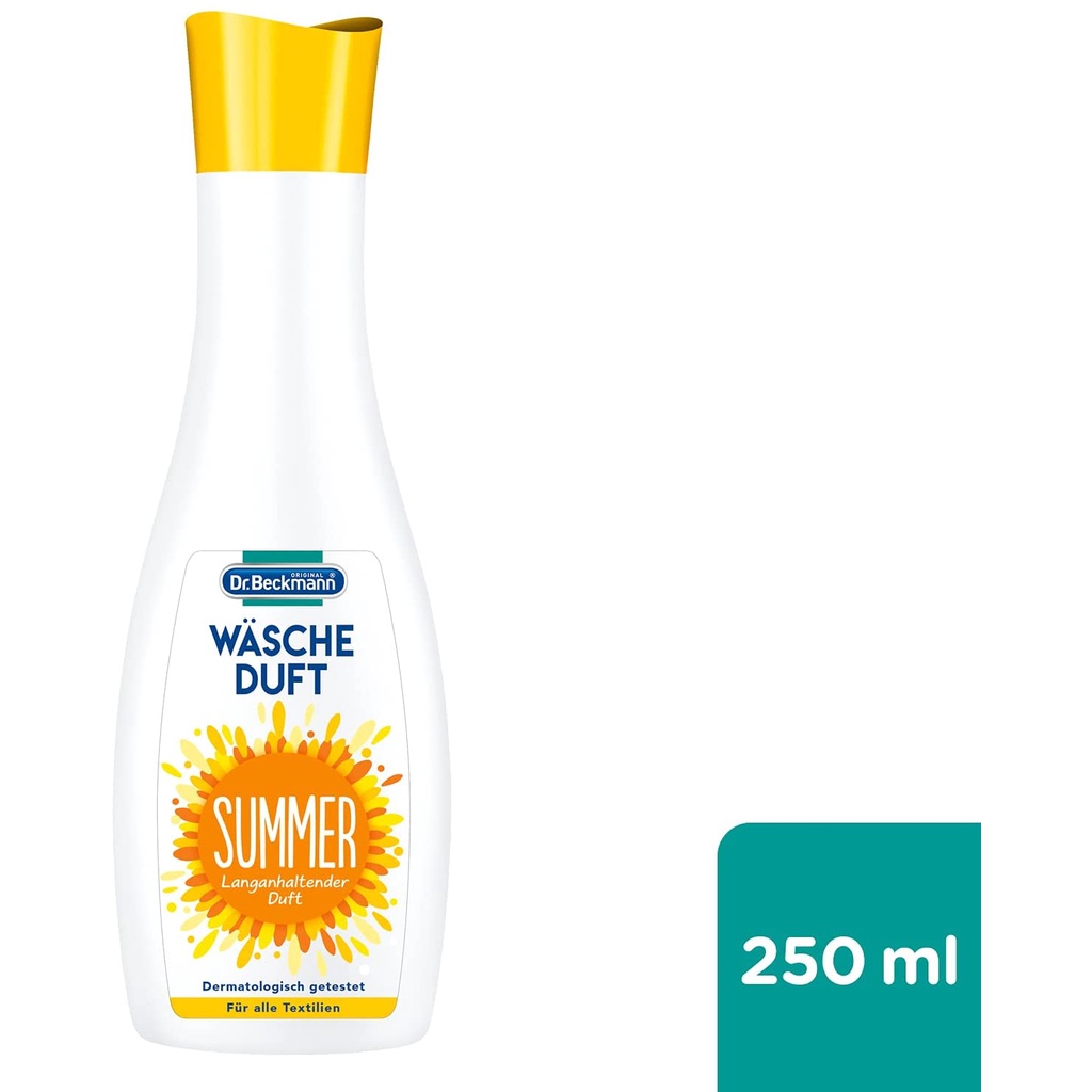Nước hoa giặt  cho máy giặt và máy sấy Dr.Beckmann Đức 250ML