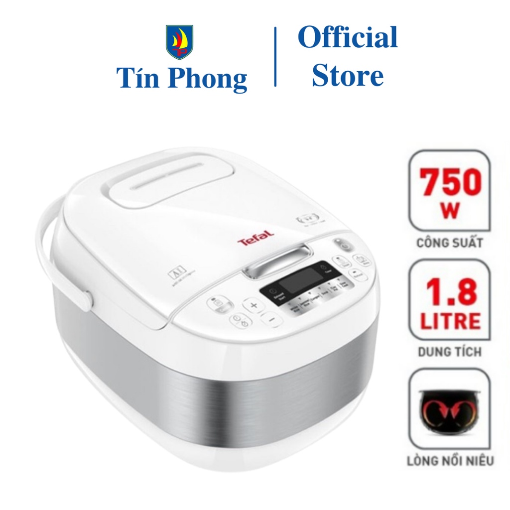 Nồi cơm điện tử Tefal RK752168 - 1.8L, 750W