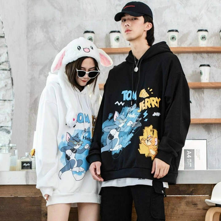 [TD] Áo khoác chống nắng nam nữ cặp đôi unisex Hoạt Hình bao chất mẫu mới-A672
